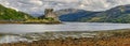 Medieval fortress Eilean Donan Castle (Western Highlands, Scotland) Royalty Free Stock Photo