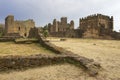 Medieval fortress in Gondar, Ethiopia, UNESCO World Heritage site Royalty Free Stock Photo