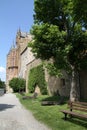 Medieval Fortress, Hohenzollern Castle, Black Forest, Stuttgart, Royalty Free Stock Photo