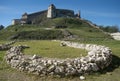 Medieval fortress in Rasnov Royalty Free Stock Photo