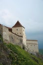 Medieval fortress Rasnov, Romania Royalty Free Stock Photo