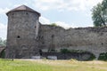 Medieval fortress tower. Ancient Castle. Royalty Free Stock Photo