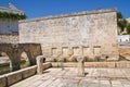 Medieval fountain. Laterza. Puglia. Italy.