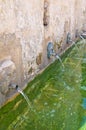 Medieval fountain. Laterza. Puglia. Italy.