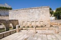 Medieval fountain. Laterza. Puglia. Italy.