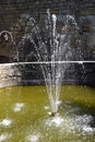 Medieval fountain in San Marino