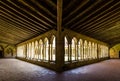 Medieval French Cloisters, Saint-Emilion, Bordeaux, France Royalty Free Stock Photo