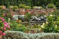 Medieval garden in France