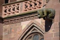 Gothic Cathedral of Freiburg, Southern Germany Royalty Free Stock Photo