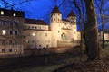 Medieval gate in Amberg