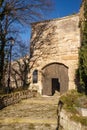 Medieval gate of picturesque village Les Baux-de-Provence Royalty Free Stock Photo