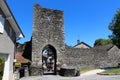 The medieval gate of Yvoire, France