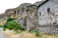 Medieval geghard monastery in Armenia