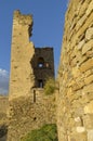 The medieval Genoese fortress in Crimea. Royalty Free Stock Photo