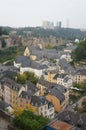 Medieval Grund district of Luxembourg City Royalty Free Stock Photo