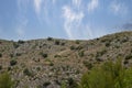 Guardhouse on the way to the castle of torroella de montgri Royalty Free Stock Photo