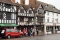 Medieval half-timbered houses of Stratford-upon-Avon, UK Royalty Free Stock Photo