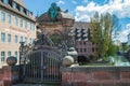 Medieval Heilig-Geist-Spital or Hospital of the Holy Spirit, Nuremberg, Germany