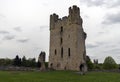 Helmsley Castle, Helmsley, North Yorkshire moors, North Yorkshire, England Royalty Free Stock Photo