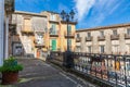 The medieval hill town of Francavilla di Sicilia