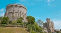 Medieval historic Windsor castle