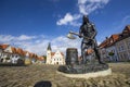 Medieval historical square Bardejov, UNESCO site, Slovakia