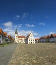 Medieval historical square Bardejov, UNESCO site, Slovakia