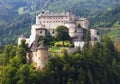 Medieval Hohenwerfen Castle - Austria Royalty Free Stock Photo