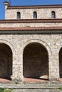 Medieval Holy Forty Martyrs Church in city of Veliko Tarnovo, Bulgaria Royalty Free Stock Photo