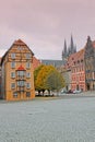 Medieval House Called Spalicek. Market Square In Cheb, Czech Republick. Royalty Free Stock Photo