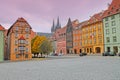 Medieval House Called Spalicek. Market Square In Cheb, Czech Republick. Royalty Free Stock Photo