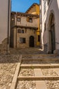 Medieval House in Cividale, Italy Royalty Free Stock Photo