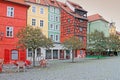 Medieval House. Market Square In Cheb, Czech Republic Royalty Free Stock Photo