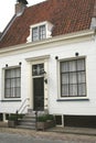 Characteristic Dutch medieval house,Netherlands Royalty Free Stock Photo