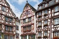 Medieval houses in Bernkastel, Germany Royalty Free Stock Photo