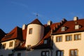 Medieval houses exterior, Stuttgart, Germany Royalty Free Stock Photo