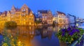 Old town of Ghent, Belgium Royalty Free Stock Photo