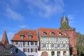 Medieval houses in Selestat, France