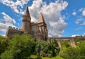 Medieval Hunyad Corvin castle, Hunedoara town,Transylvania region, Romania,Europe Royalty Free Stock Photo