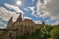 Medieval Hunyad Corvin castle, Hunedoara town,Transylvania region, Romania,Europe Royalty Free Stock Photo