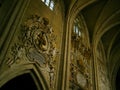 Medieval interior chruch catholic