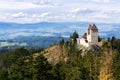 Medieval Kasperk Castle in southwestern Bohemia, Czech Republic, sunny autumn day, Plzen region, Sumava r Royalty Free Stock Photo