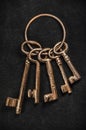 Medieval Keys Royalty Free Stock Photo