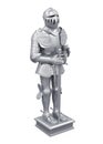 Medieval Knight Armor Isolated Royalty Free Stock Photo