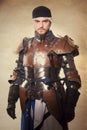 Medieval knight Royalty Free Stock Photo