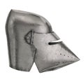 Medieval Knight Bascinet Helmet Royalty Free Stock Photo