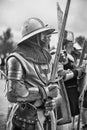 Medieval knights armor