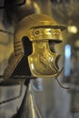 Medieval knights' helmets