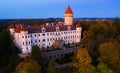 Medieval Konopiste Castle in Czech Republic Royalty Free Stock Photo