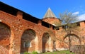 Medieval Kremlin of Zaraysk Royalty Free Stock Photo